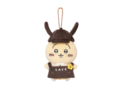 Gray Parka Service -Chikawa- Chiikawa Cafe clerk mascot (rabbit)