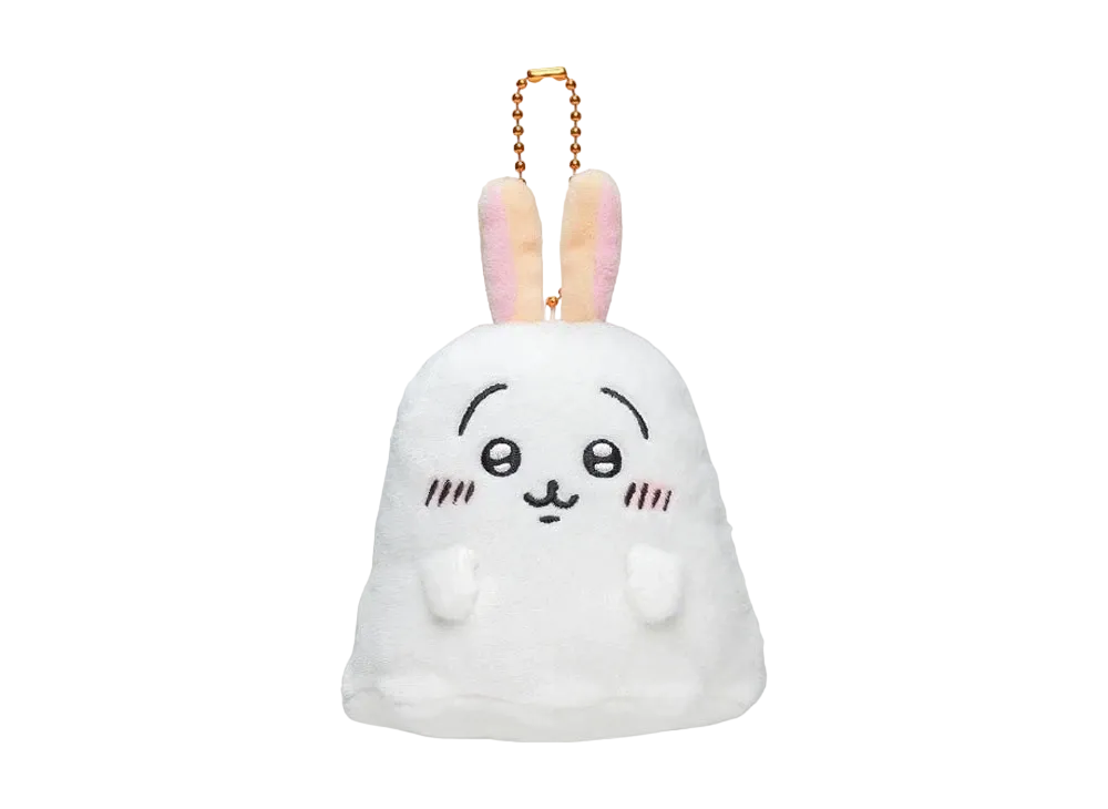 Gray Parka Service -Chikawa- Chikawa ghost ...! ? Napuchi Mini Mascot (Rabbit)
