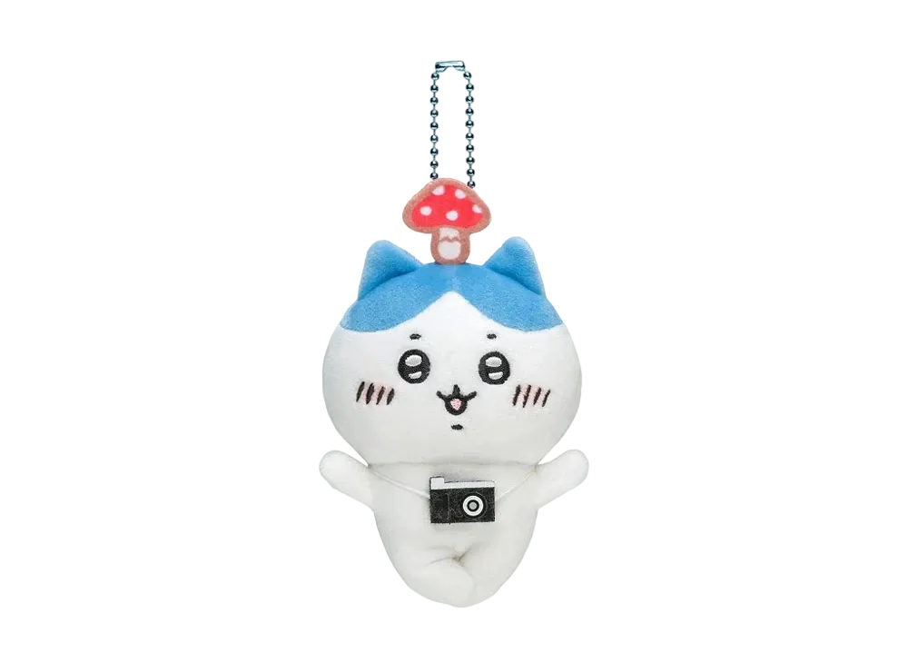 Gray Parka Service -Chikawa- Chikawa Forest Mushroom Mini Mascot (Hachiware)