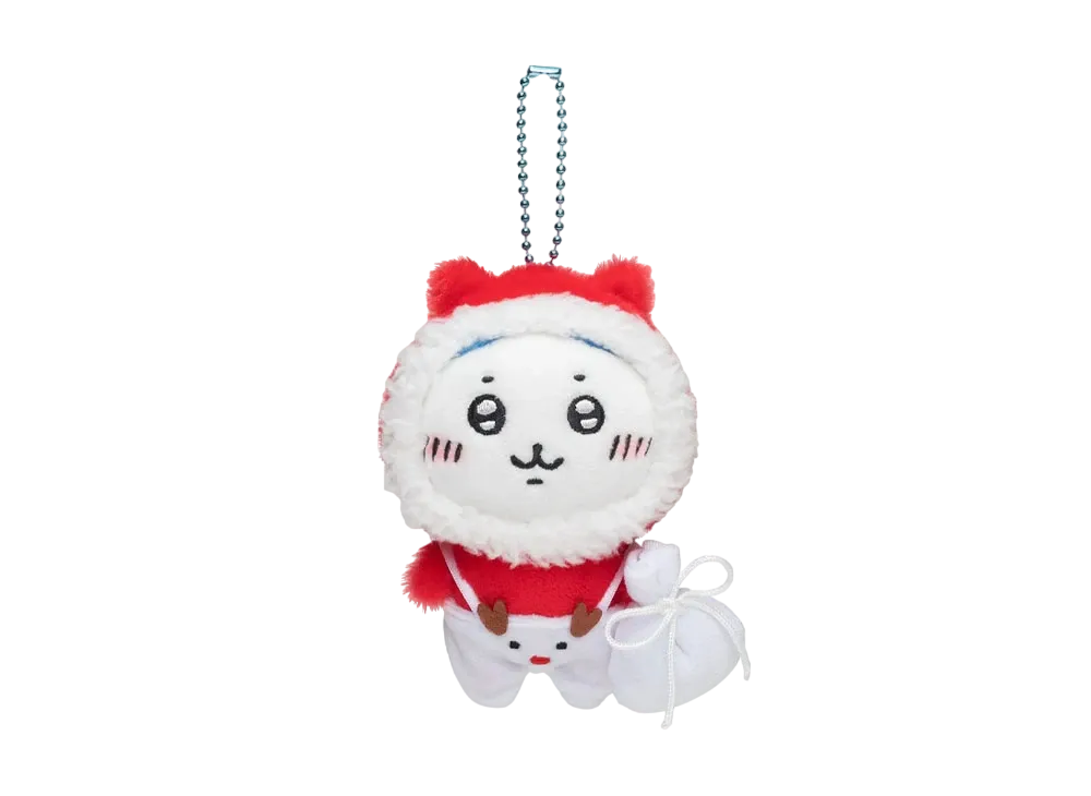 Gray Parka Service -Chikawa- Chikawa Christmas! Petit Mini Mascot (Hachiware)