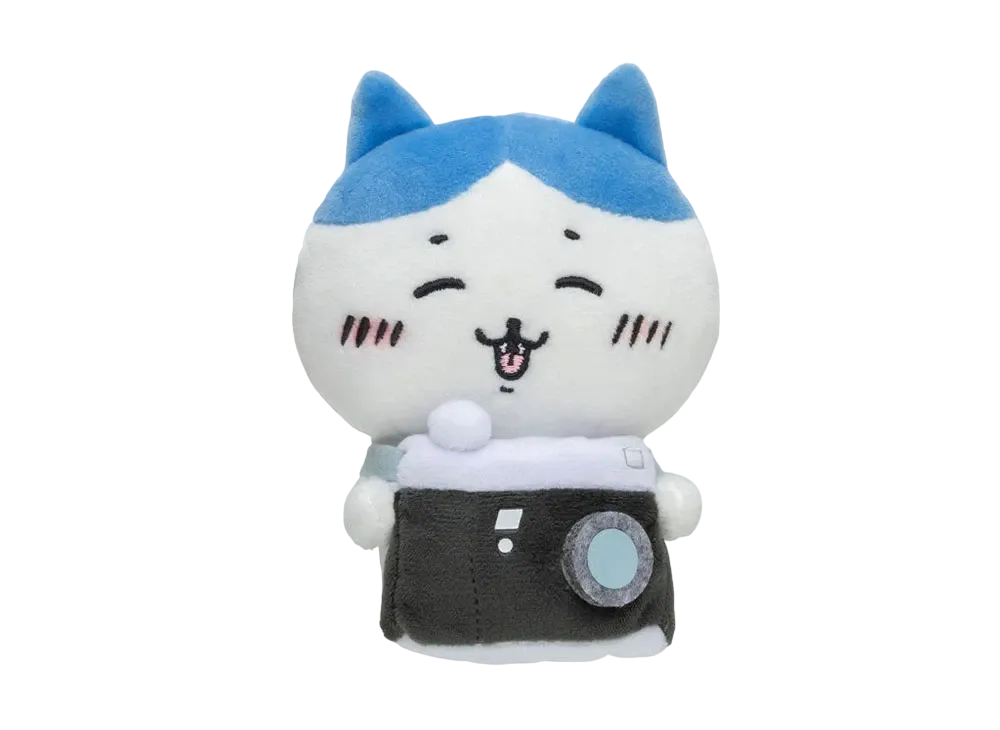 Gray Parka Service -Chikawa- A stuffed animal watching from the Chikawa desktop (Hachiware)