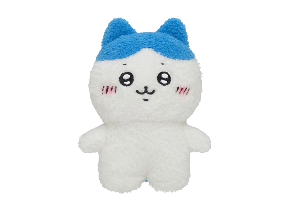 Gray Parka Service -Chikawa- Stand on Chiikawa Daichi! Stuffed toy (Hachiware)