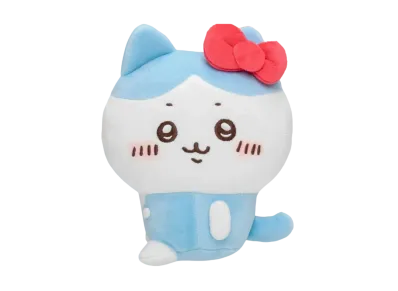 Gray Parka Service -Chikawa- Chikawa x Sanrio Characters Plush tom (Hachiware Hello Kitty)