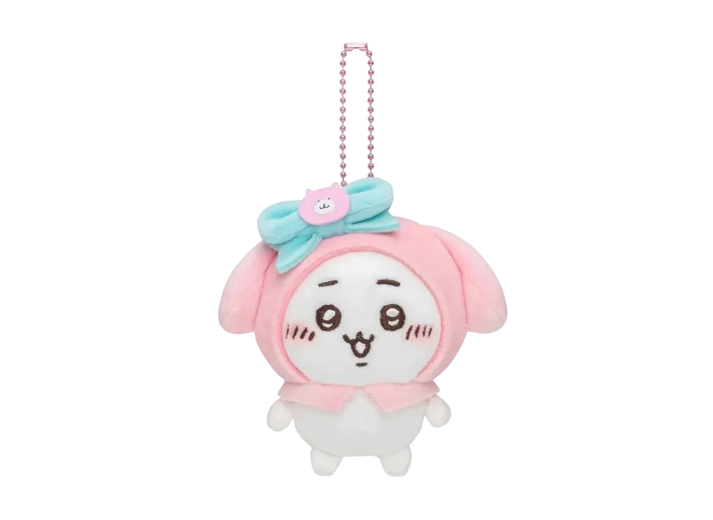 Gray Parka Service -Chikawa- Chikawa x Sanrio Characters Petit Mini Mascot (Chiikawa My Melody)