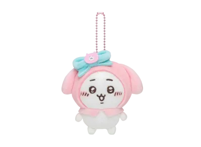 Gray Parka Service -Chikawa- Chikawa x Sanrio Characters Petit Mini Mascot (Chiikawa My Melody)