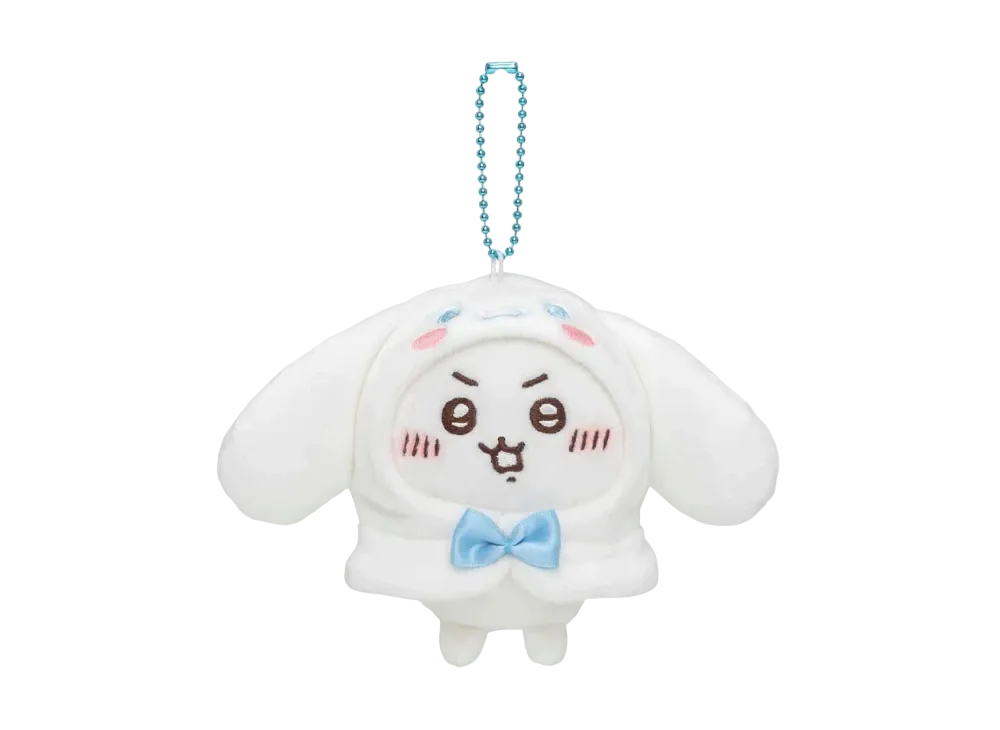 Gray Parka Service -Chikawa- Chikawa x Sanrio Characters Petit Mini Food Mascot (Chiikawa / Cinnamolol)