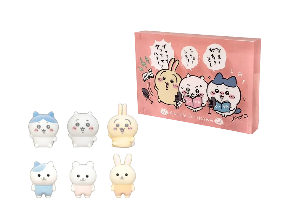 Happinet Phantom Studios -Chikawa- Chiikawa Gorgeous version 1 (with 6 flocky figures with 6 bodies set) [DVD]