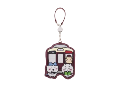 marimo craft -Chikawa- Chiikawa Hankyu Train Die Cut Pass Case