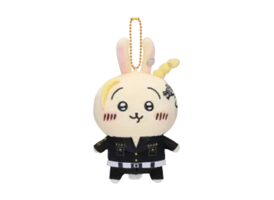 Gray Parka Service -Chiikawa- Chikawa/Tokyo Revengers Collaboration Mascot Chain (Usagi)