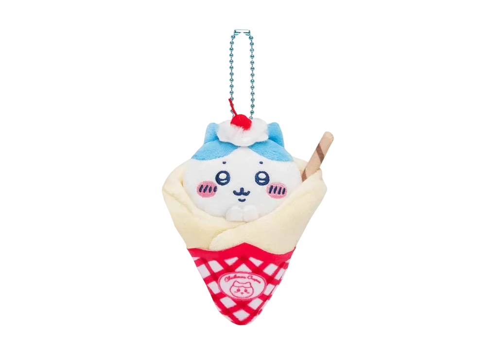 Gray Parka Service -Chiikawa Crepe Kuji- C Prize It turned into a crepe!! Mascot Hachiware