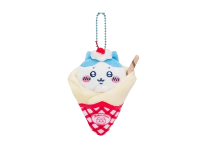 Gray Parka Service -Chiikawa Crepe Kuji- C Prize It turned into a crepe!! Mascot Hachiware