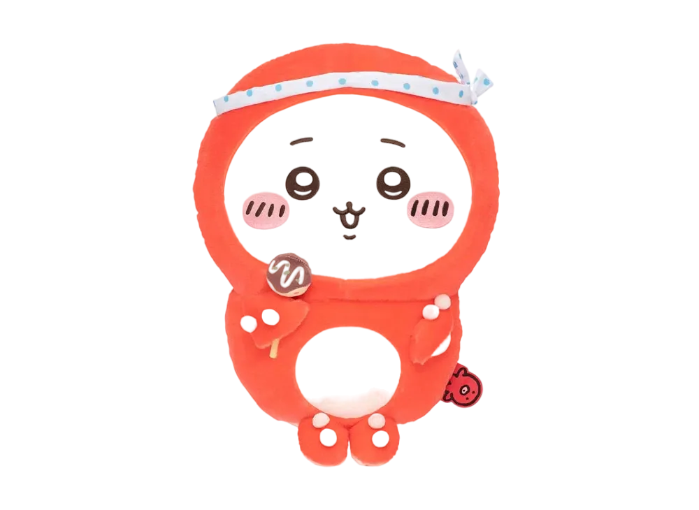 Gray Parka Service -Chiikawa Octopus Squid Kuji- A Prize Extra-large Octopus Costume Plush Chiikawa