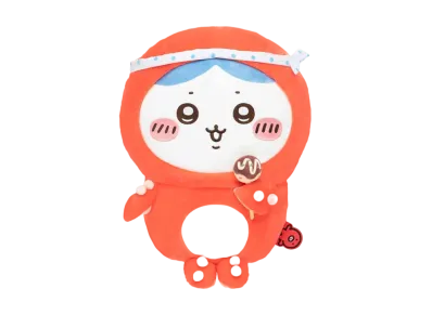 Gray Parka Service -Chiikawa Octopus Squid Kuji- A Prize Extra-large Octopus Costume Plush Hachiware