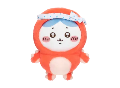 Gray Parka Service -Chiikawa Octopus Squid Kuji- C Prize Fluffy Octopus Squid Plush S Hachiware