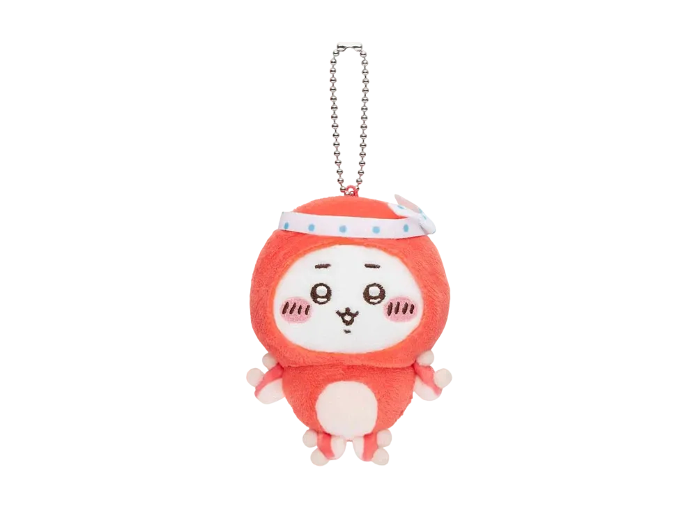 Gray Parka Service -Chiikawa Octopus Squid Kuji- D Prize Octopus Squid mascot Chiikawa