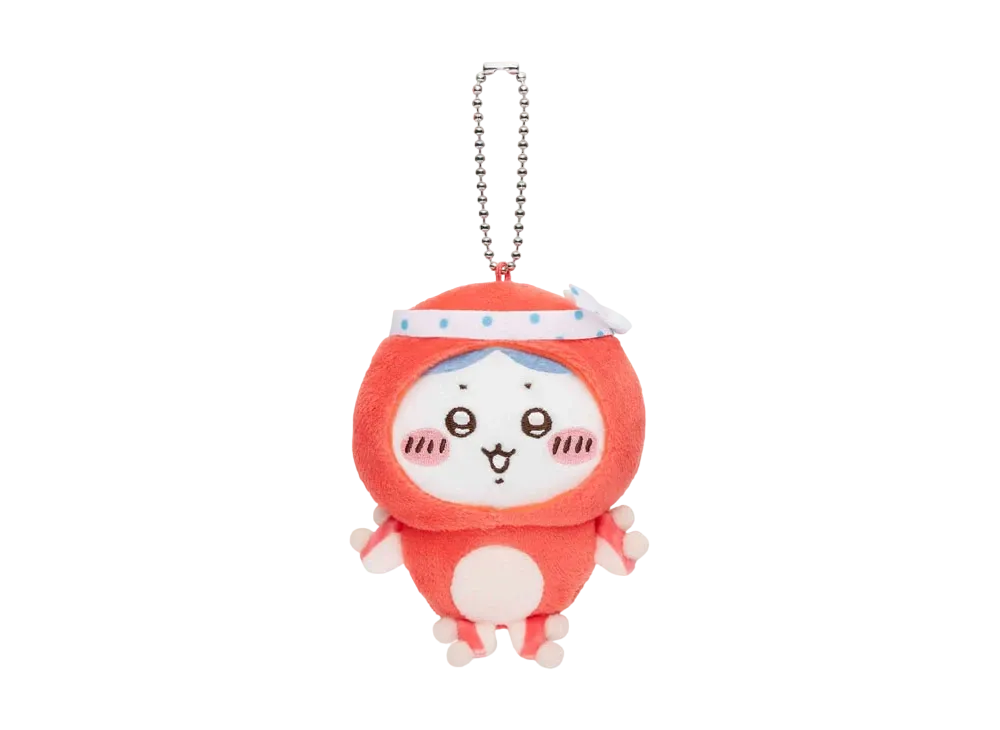 Gray Parka Service -Chiikawa Octopus Squid Kuji- D Prize Octopus Squid mascot Hachiware