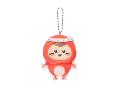 Gray Parka Service -Chiikawa Octopus Squid Kuji- D Prize Octopus Squid mascot Kurimanju