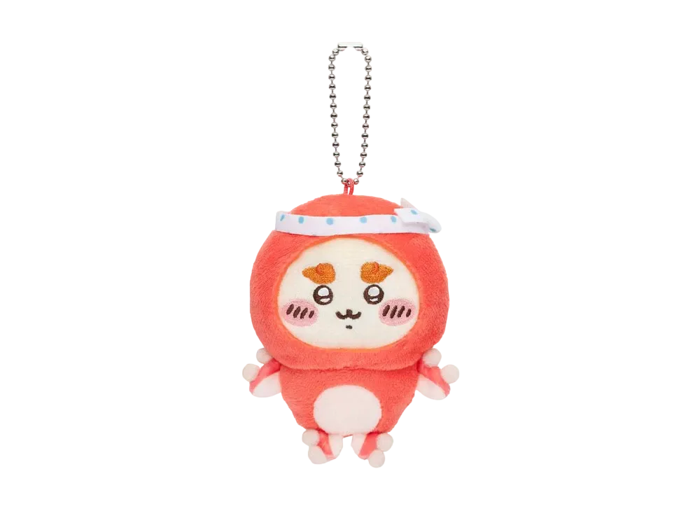 Gray Parka Service -Chiikawa Octopus Squid Kuji- D Prize Octopus Squid mascot Shisa