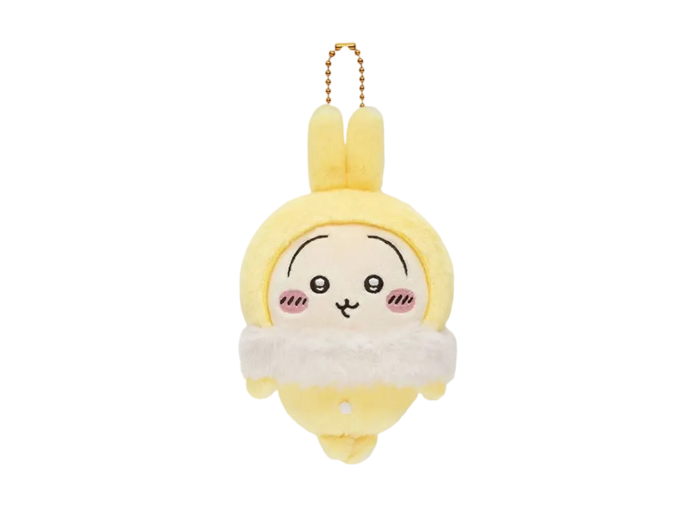 Gray Parka Service -Chiikawa- Fluffy Pajama Mascot Usagi