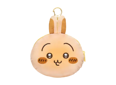 Gray Parka Service -Chiikawa- That Look Like Bread Face Pouch (Usagi)