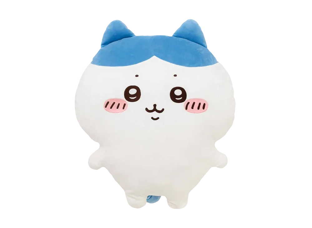 Gray Parka Service -Chiikawa Mochifuwa Collection- A Prize BIG Mochifuwa Hug Cushion Hachiware