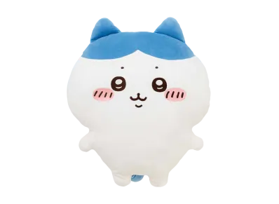 Gray Parka Service -Chiikawa Mochifuwa Collection- A Prize BIG Mochifuwa Hug Cushion Hachiware