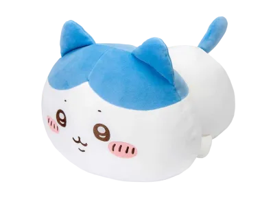 Gray Parka Service -Chiikawa Mochifuwa Collection- B Prize Lying down Plush Hachiware