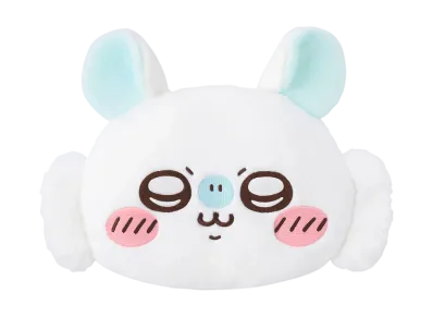 Gray Parka Service "Chiikawa Kuji" -Chiikawa Praise Me Momonga Kuji- C Prize Okao Cushion Ordinary Okao