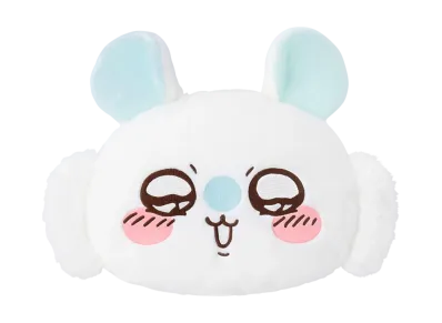 Gray Parka Service "Chiikawa Kuji" -Chiikawa Praise Me Momonga Kuji- C Prize Okao Cushion Paan!!