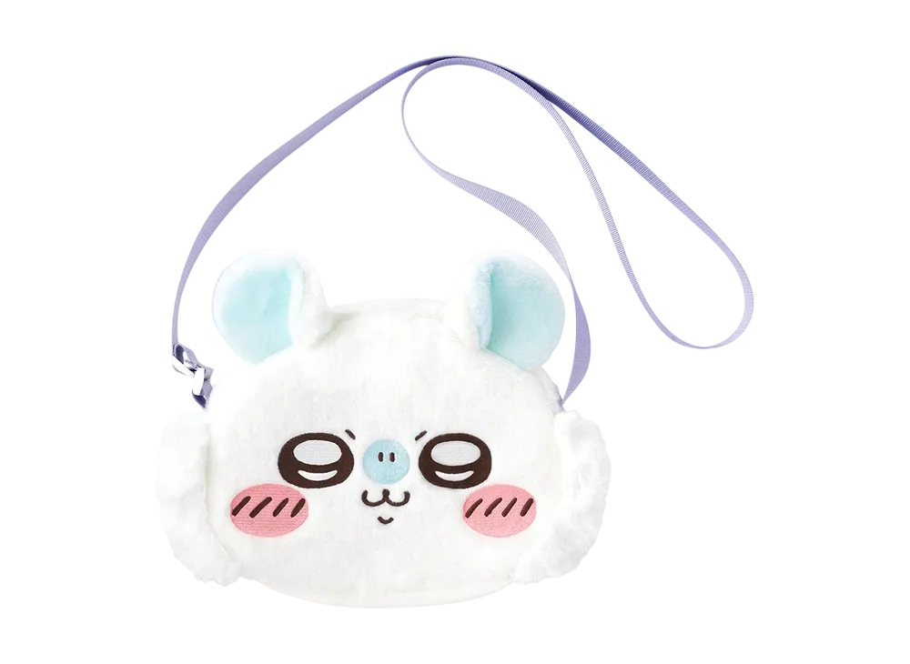 Gray Parka Service "Chiikawa Kuji" -Chiikawa Praise Me Momonga Kuji- D Prize Okao Shoulder Bag