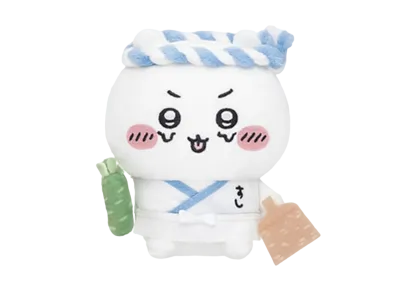 Gray Parka Service -Chikawa- Muchauma!! Chiikawa Sushi Sitting Mini Plush Chiikawa