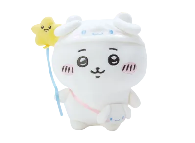 Sanrio -Chiikawa- Chiikawa x Sanrio Characters Plush (Chiikawa x Cinnamoroll)