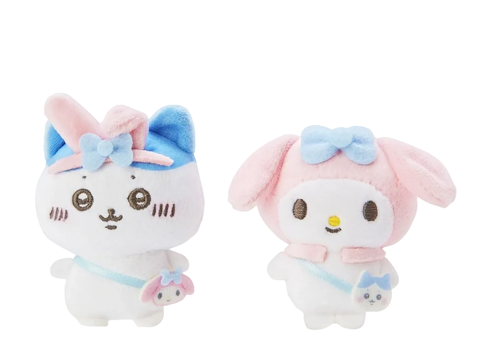 Sanrio -Chiikawa- Chiikawa x My Melody Pair Brooch (Hachiware)