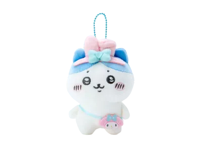 Sanrio -Chiikawa- Chiikawa x Sanrio Characters Mascot Holder (Hachiware x My Melody)