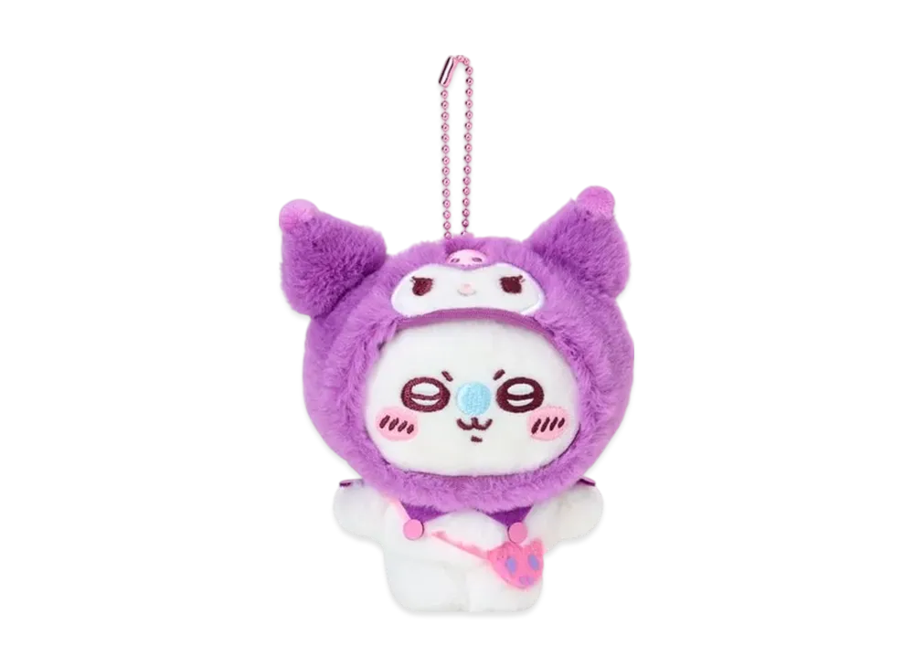 Sanrio -Chiikawa- Momonga x Kuromi Mascot Holder