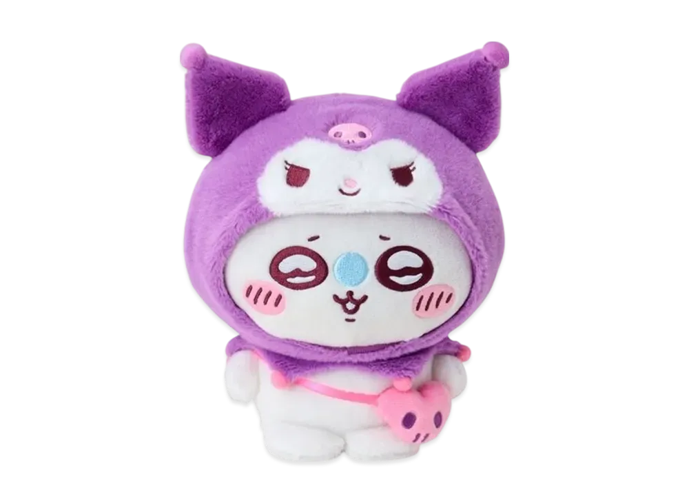 Sanrio -Chiikawa- Momonga x Kuromi Plush