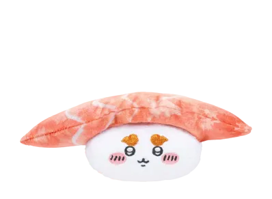 Gray Parka Service -Chikawa Sushi has become sushi...- Nui Prize Plush Shisa/Salmon