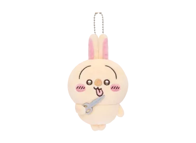Gray Parka Service -Chiikawa Rabbit Kuji- D Prize Mascot Scissors