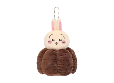 Gray Parka Service -Chiikawa Rabbit Kuji- D Prize Mascot Canele