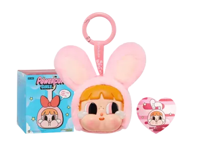 POP MART CRYBABY x Powerpuff Girls Series Plush BUNNY BLOSSOM