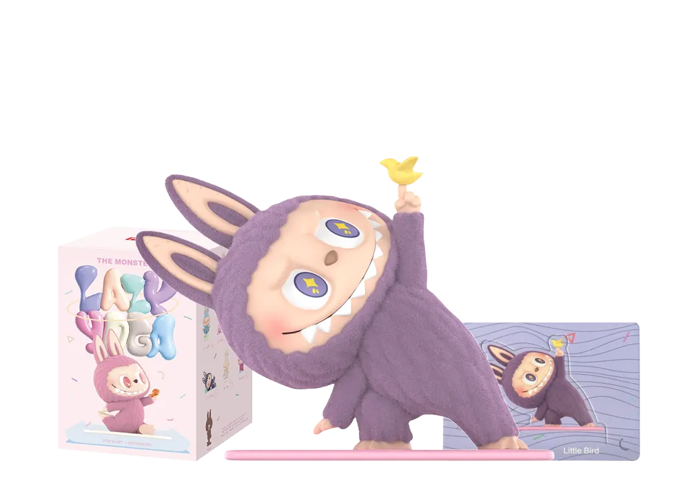 ポップマート ザ モンスターズ (ラブブ) レイジー ヨガ シリーズ ヨガ