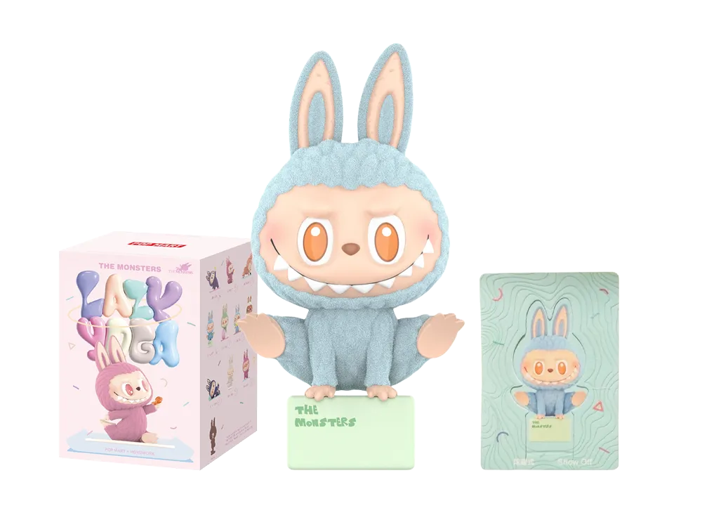 ポップマート ザ モンスターズ (ラブブ) レイジー ヨガ シリーズ ショー オフ [単品]