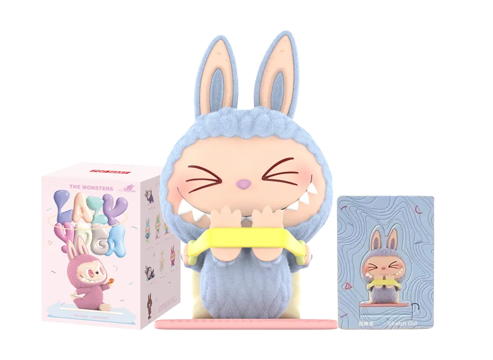 ポップマート ザ モンスターズ (ラブブ) レイジー ヨガ シリーズ