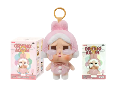 POP MART CRYBABY Crying Again Series Face Plush I'LL GIVE YOU ALL MY LOVE