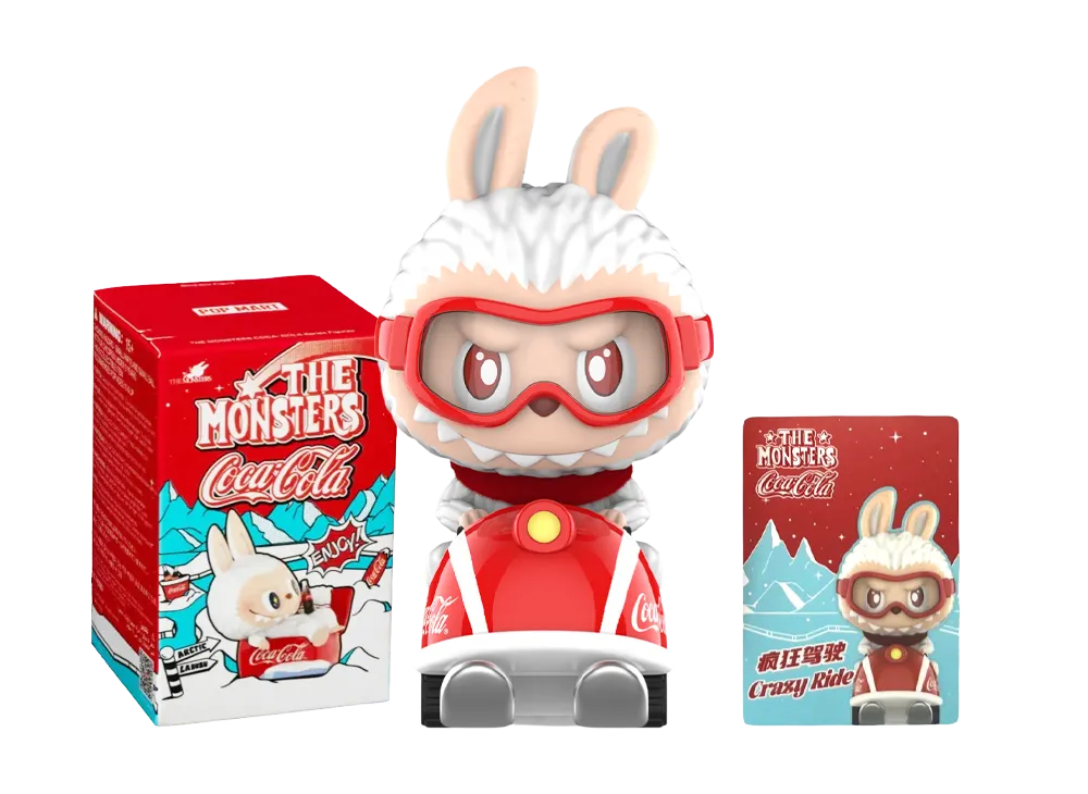 POP MART THE MONSTERS (LABUBU) Coca-Cola Series Crazy Ride