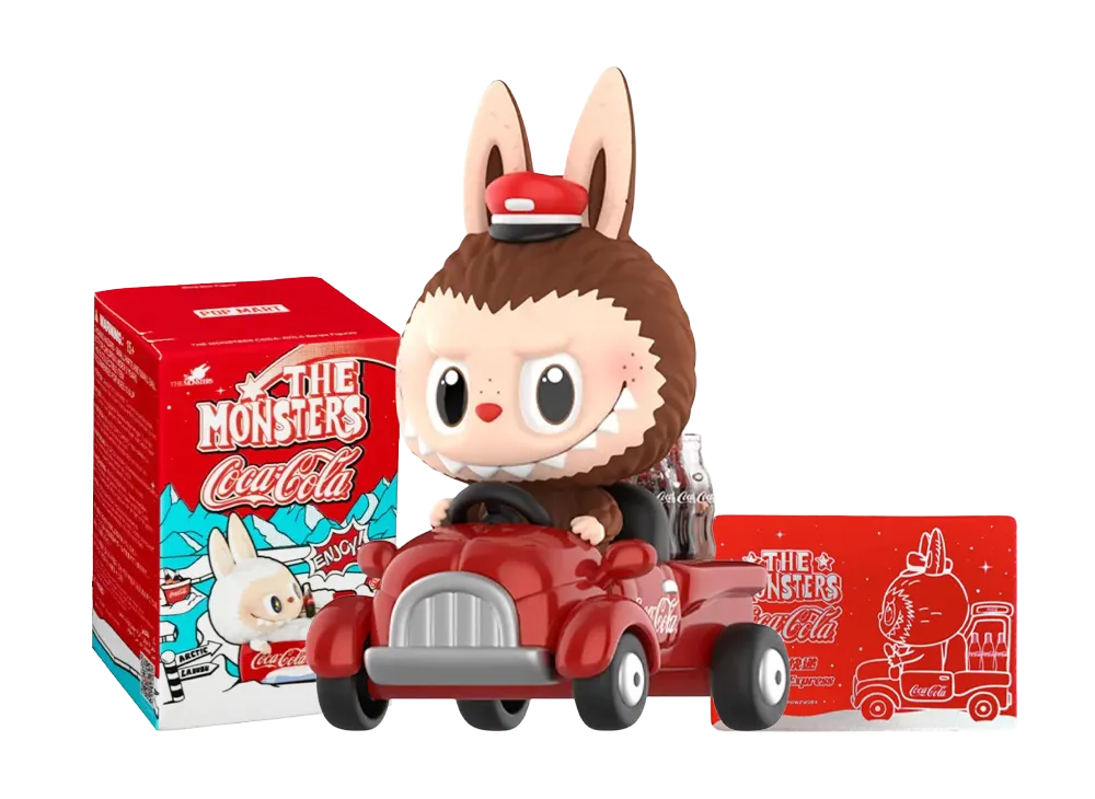 ポップマート ザ モンスターズ (ラブブ) コカ・コーラ シリーズ ラブブ エクスプレス (シークレット) [単品]