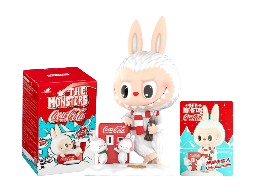 ポップマート ザ モンスターズ (ラブブ) コカ・コーラ シリーズ リトル スノーマン [単品]
