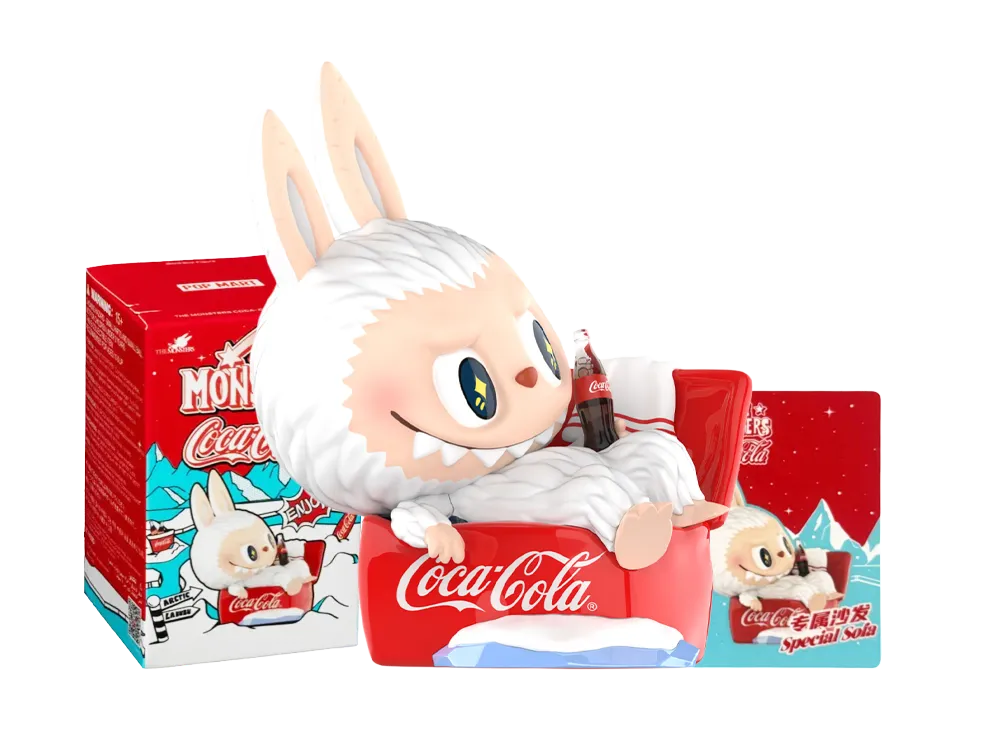 POP MART THE MONSTERS (LABUBU) Coca-Cola Series Special Sofa