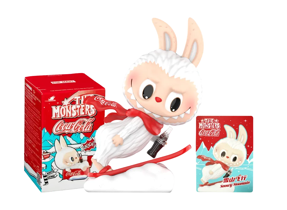 POP MART THE MONSTERS (LABUBU) Coca-Cola Series Snowy Mountain