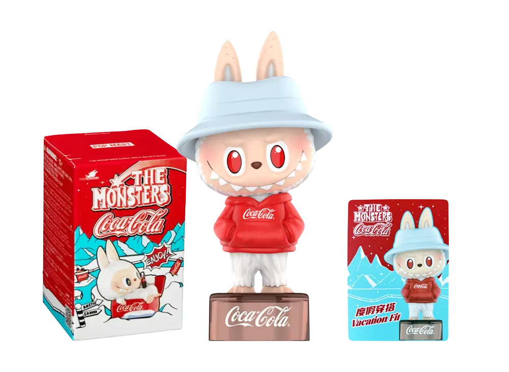 POP MART THE MONSTERS (LABUBU) Coca-Cola Series Vacation Fit